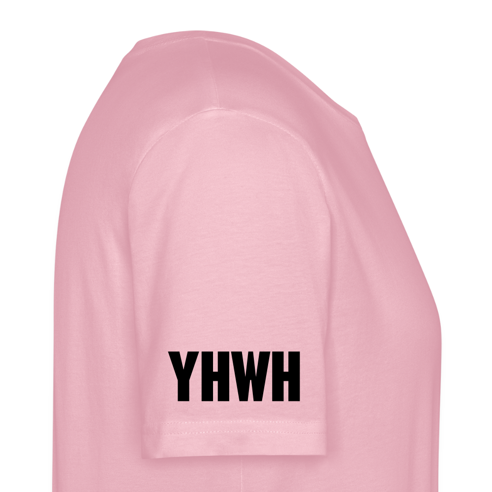 Foundation Organic T-Shirt | Torah Roots Faith Apparel | Hebrew Israelite Clothing - pale pink