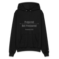 Prepared Not Pressured Champion Hoodie | Faith-Based Apparel | Torah Life Clothing - black